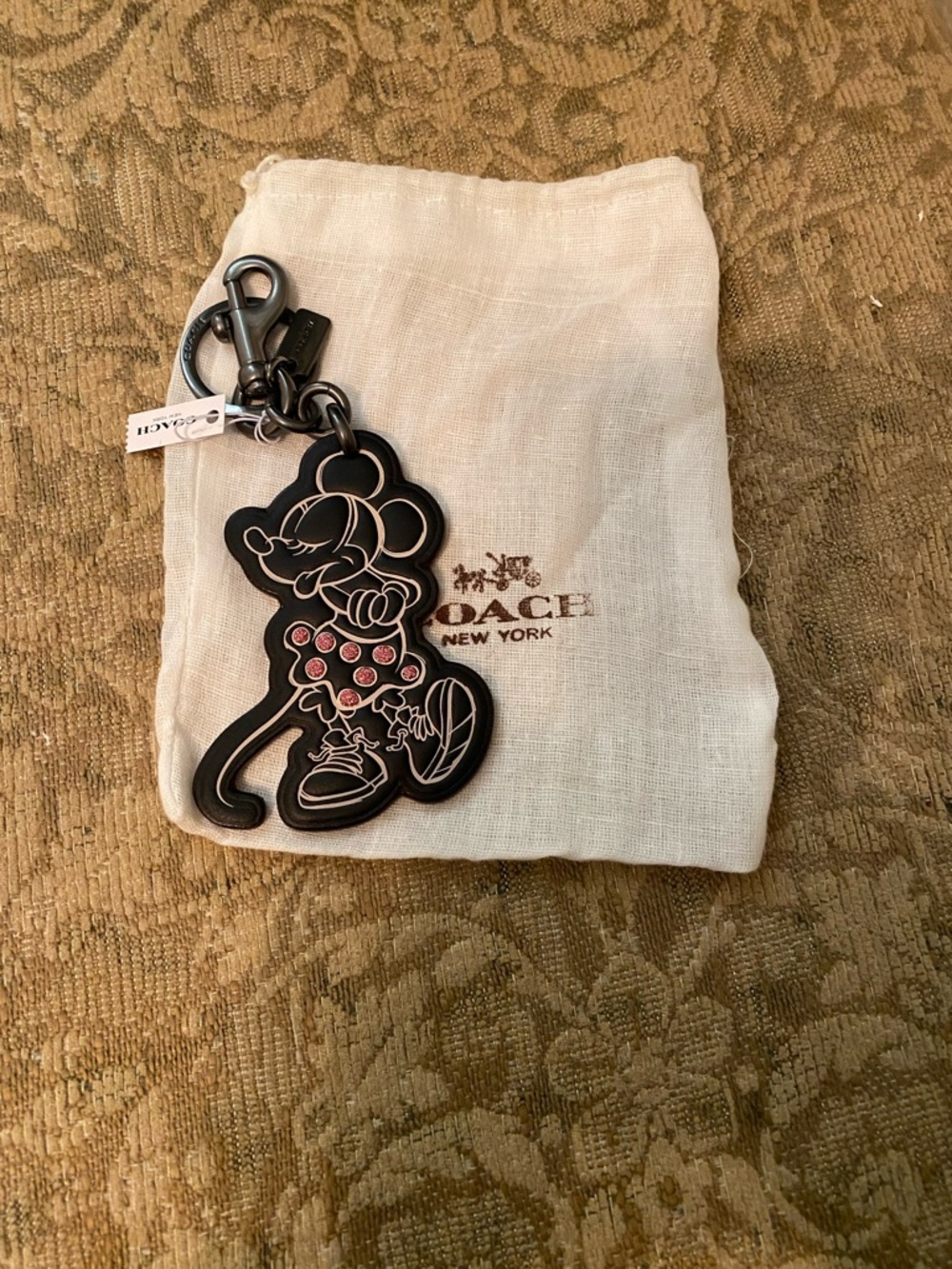 Coach Disney X Minnie Mouse Hang Tag NWT